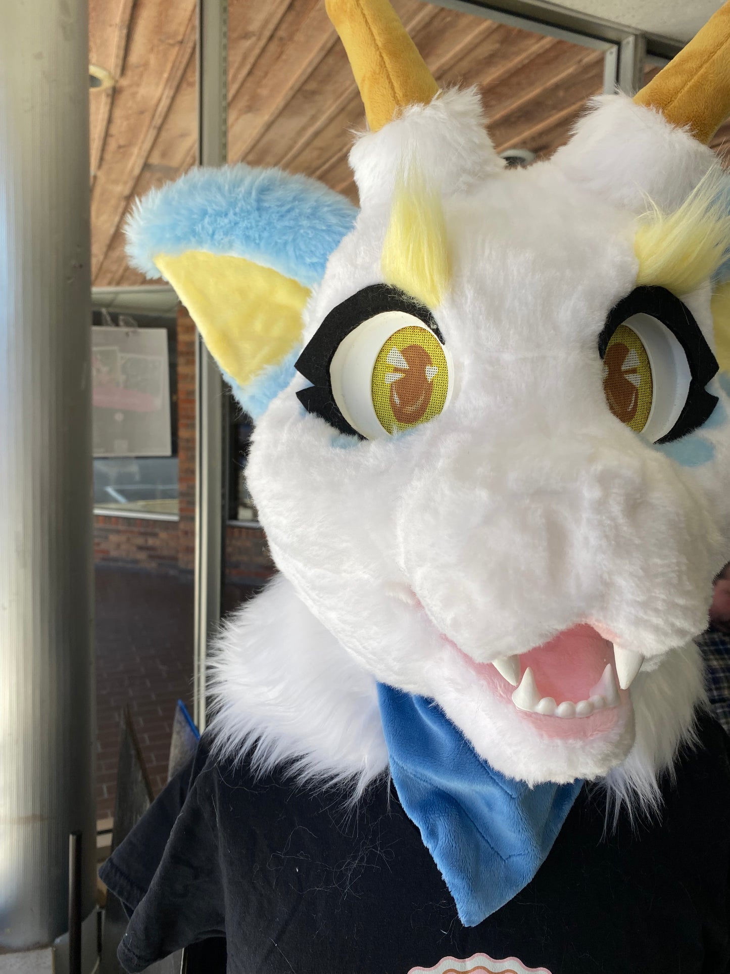 Cloudy Dragon Fursuit Mascot Head