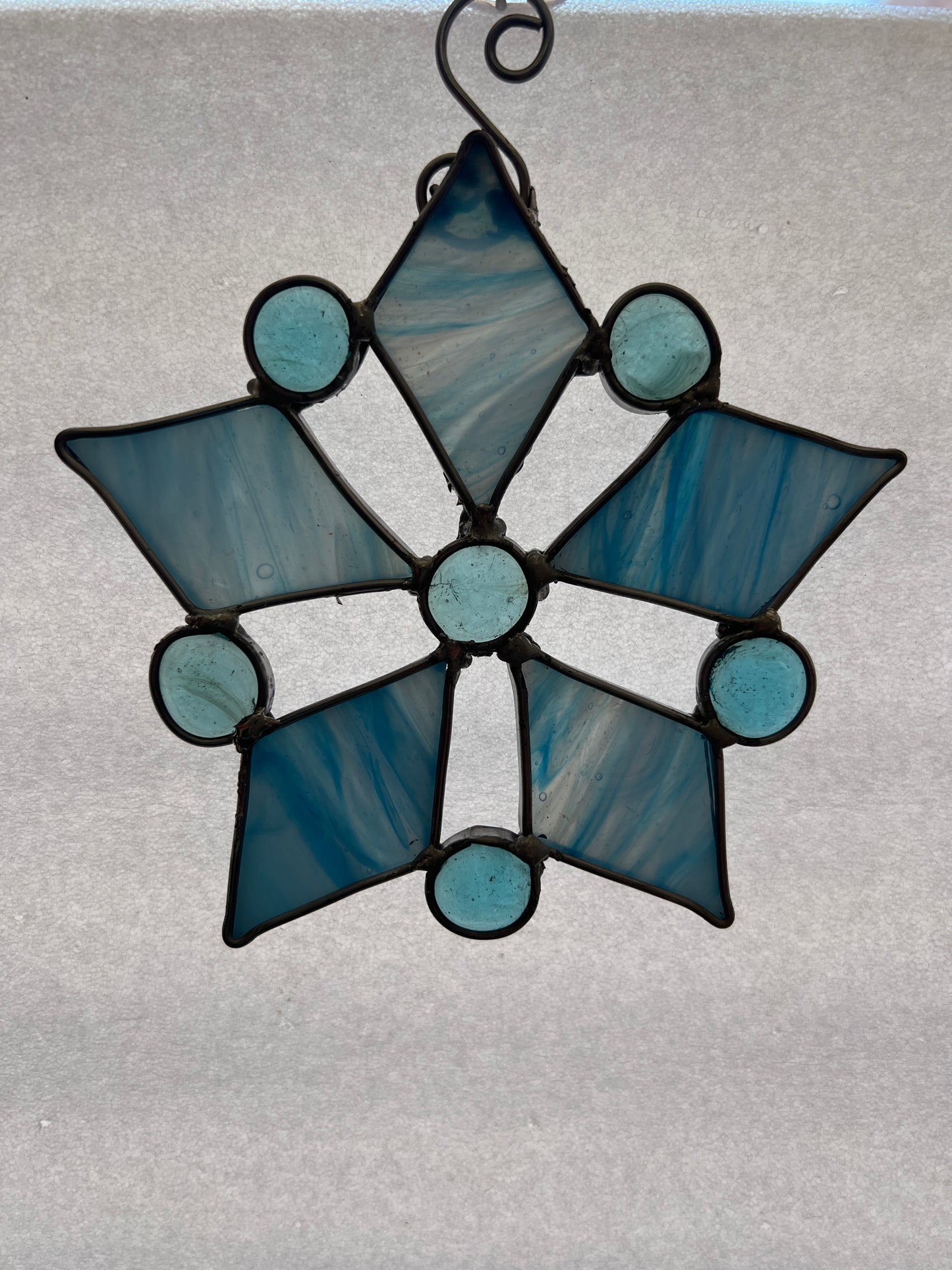 Christmas Snowflake Suncatcher