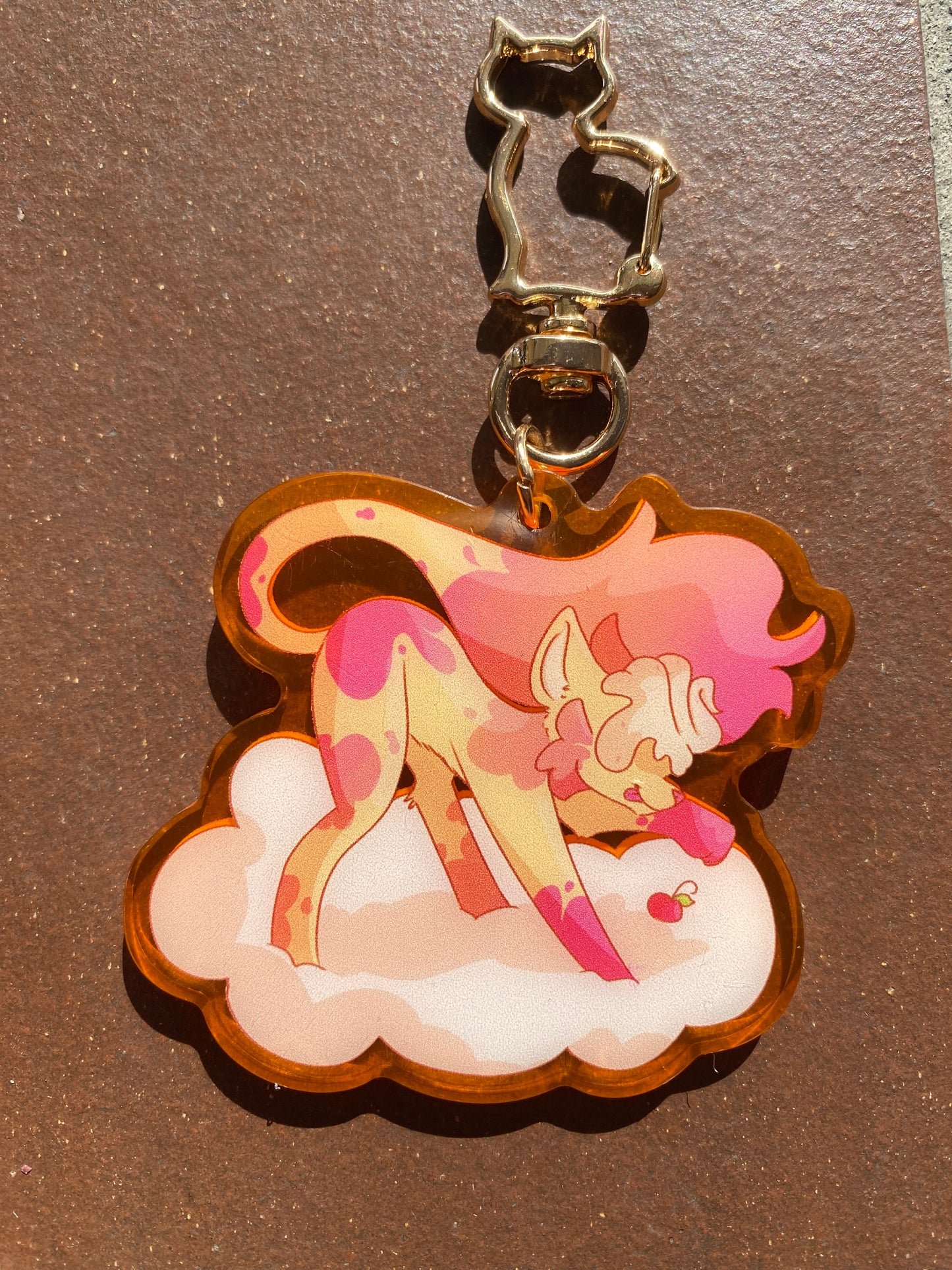 Tang Cat Ice Cream Keychain