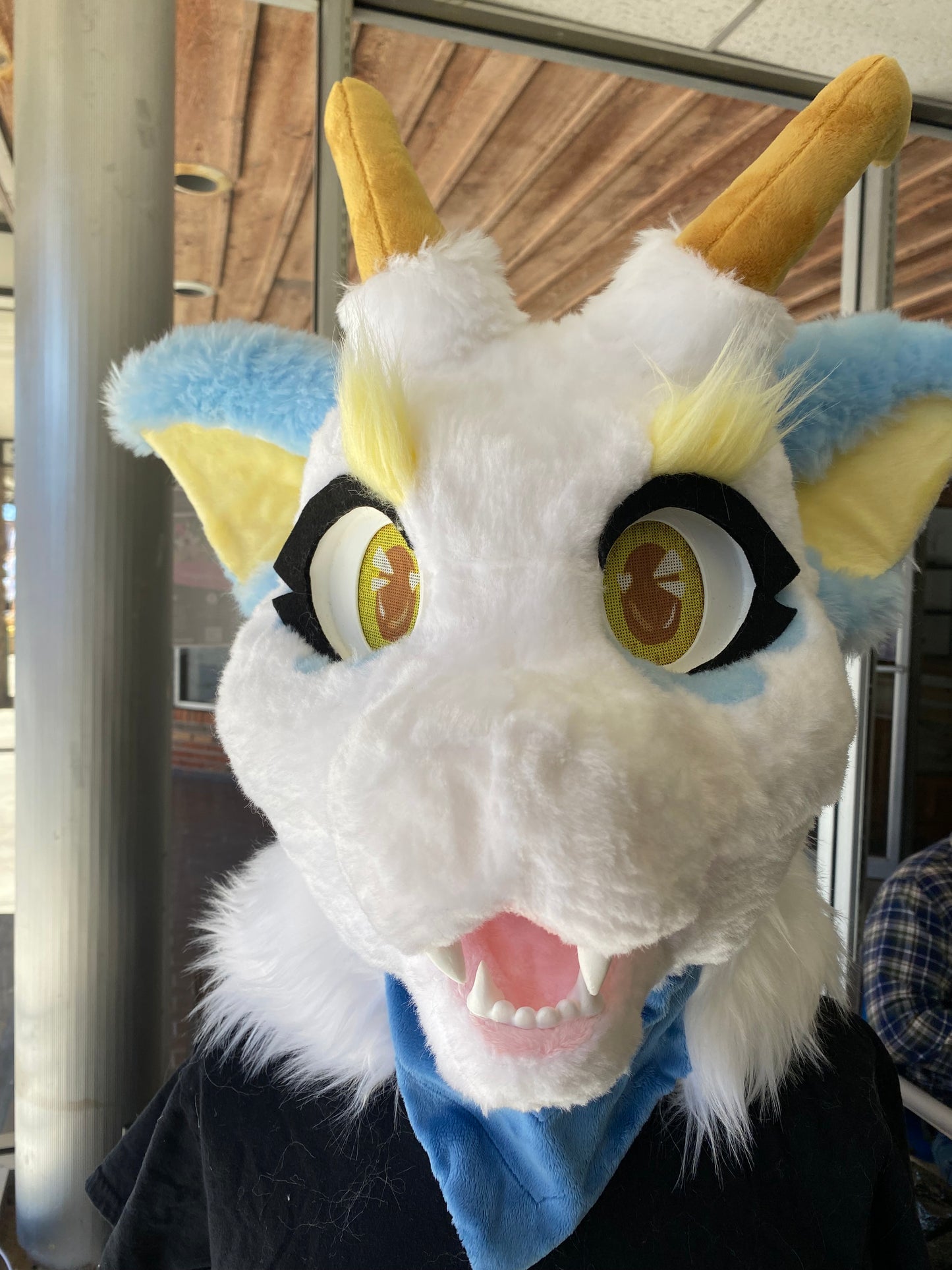 Cloudy Dragon Fursuit Mascot Head