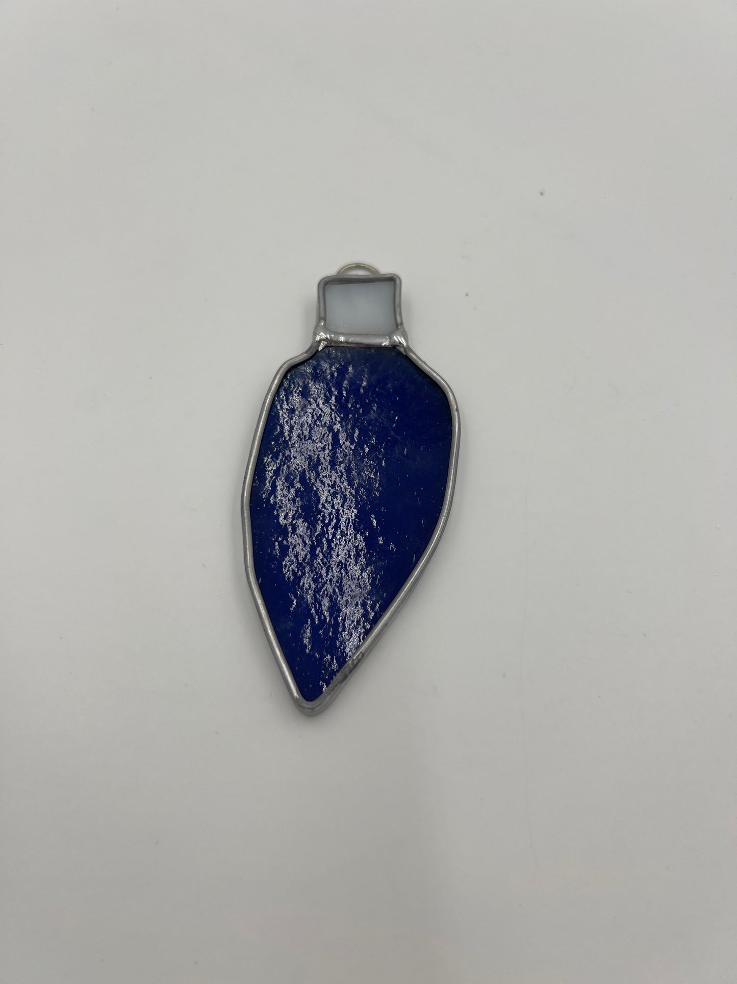 Blue Lightbulb Suncatcher/Ornament