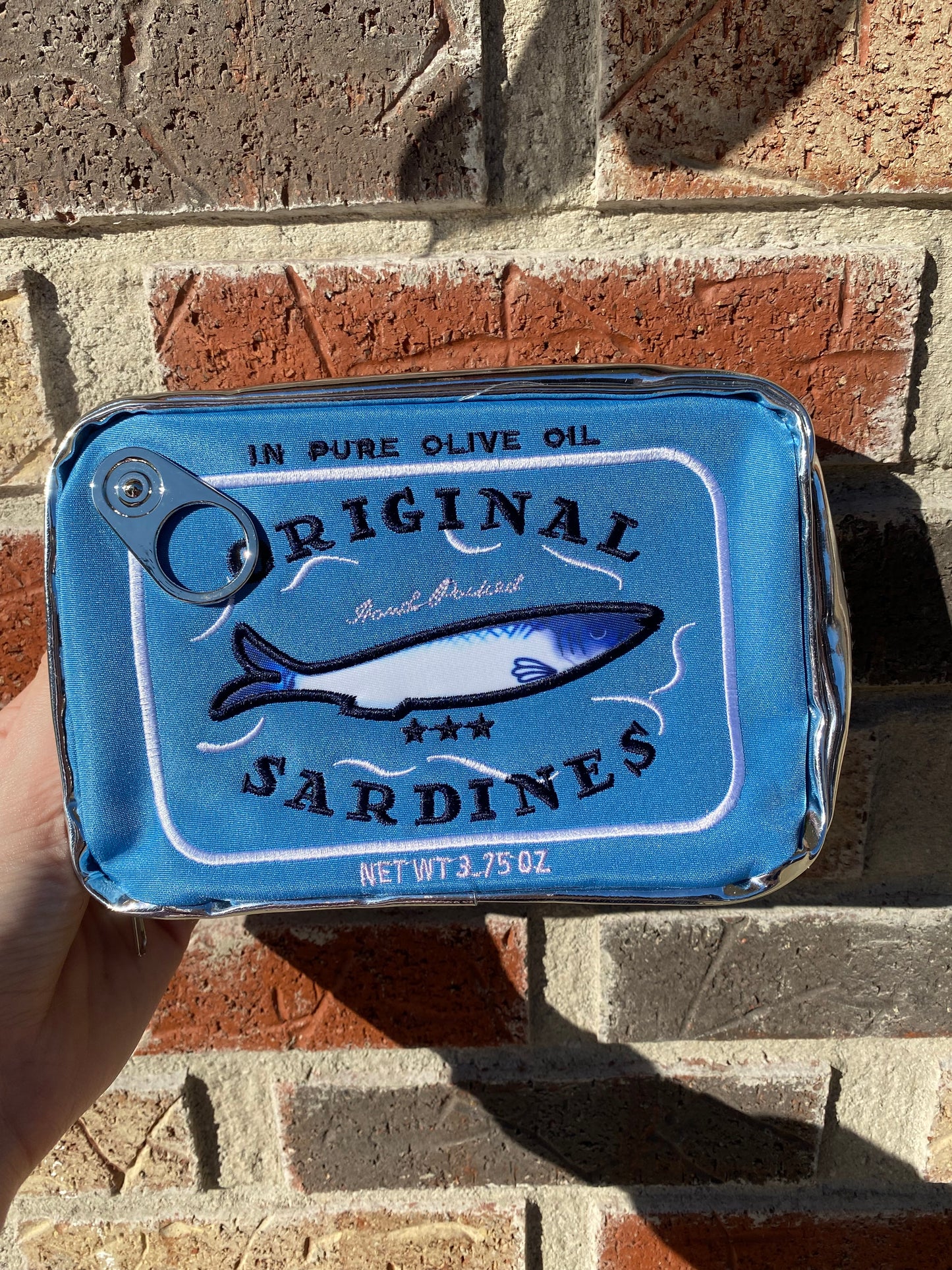 Funny Sardine Can Clutch Bag