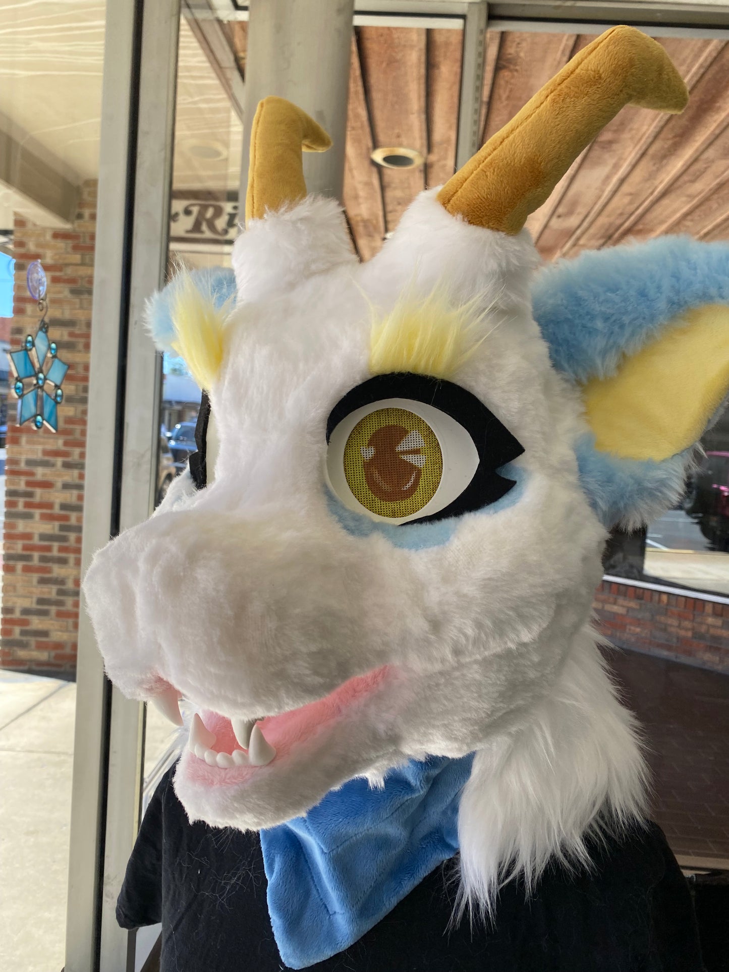 Cloudy Dragon Fursuit Mascot Head