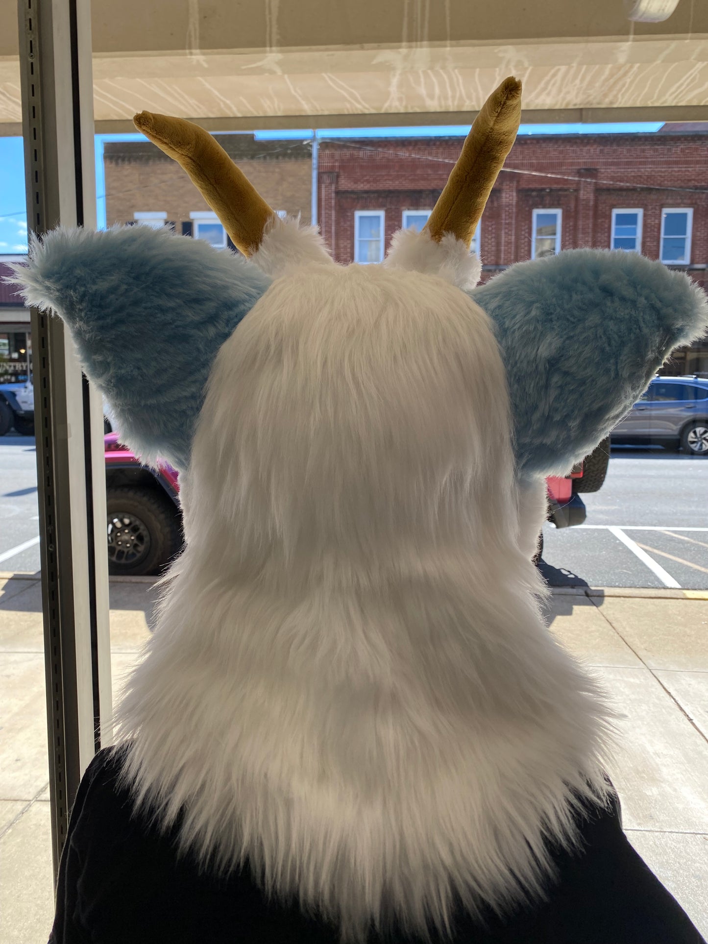 Cloudy Dragon Fursuit Mascot Head