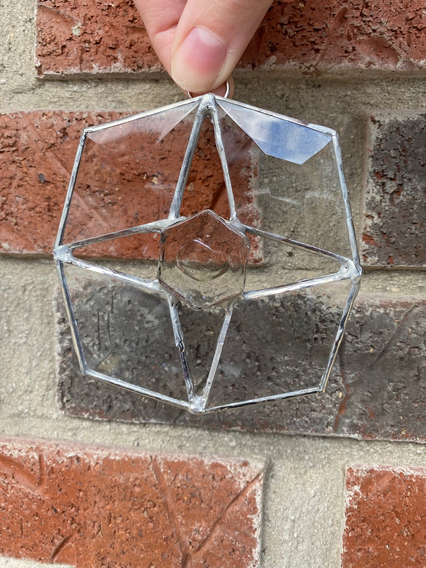 Clear Suncatcher Beveled