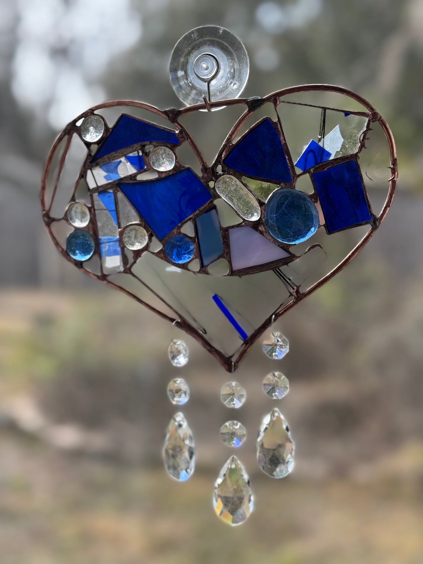 Untamed Heart Sun Catchers - Stained Glass Art
