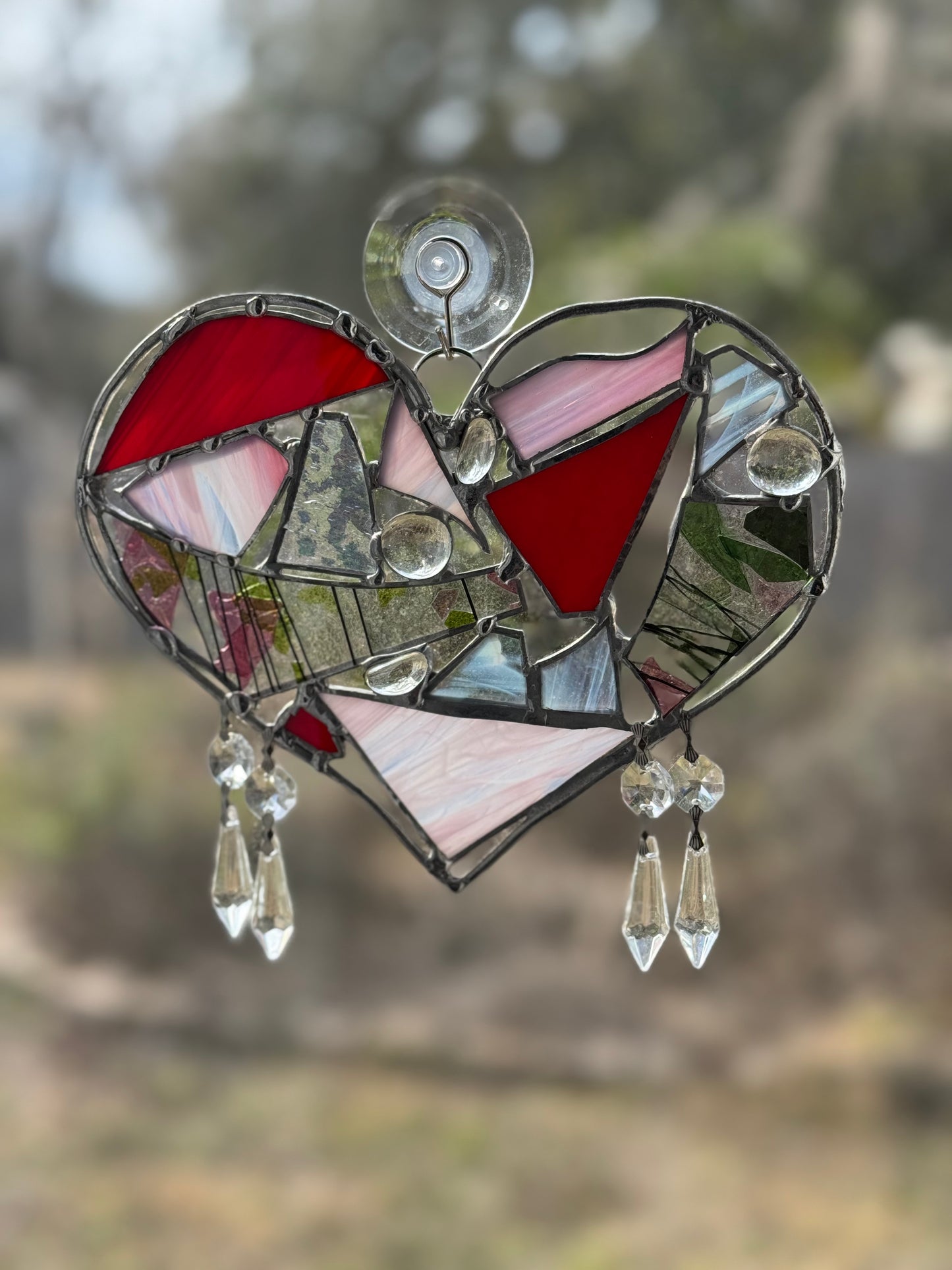 Untamed Heart Sun Catchers - Stained Glass Art