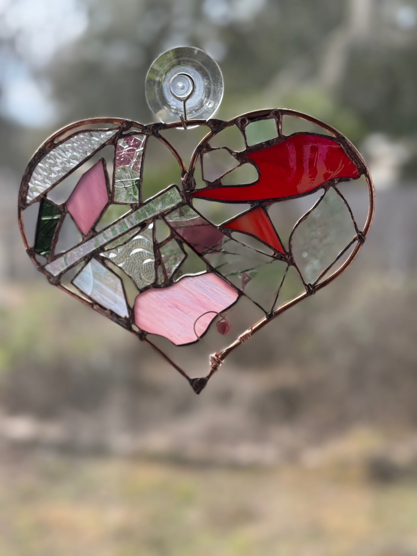 Untamed Heart Sun Catchers - Stained Glass Art