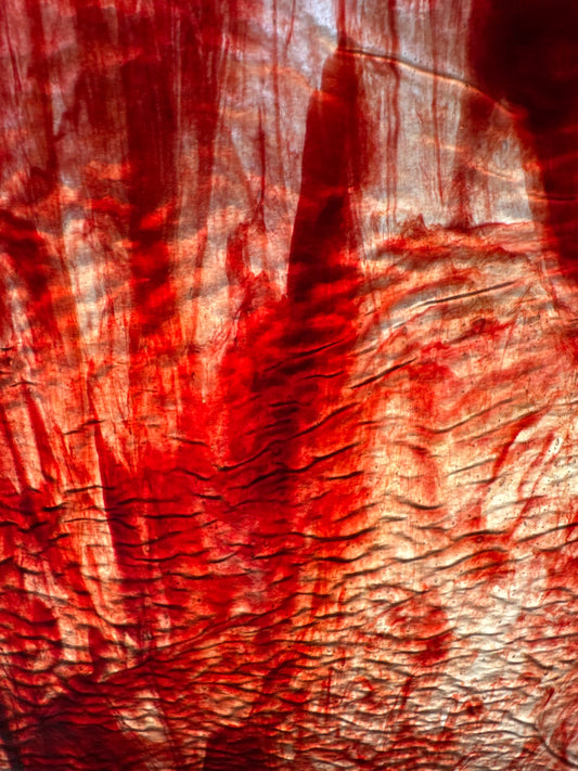 Ruby, Copper, White Ripple Stipple - Youghiogheny