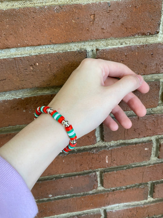 Heishi Festive Bracelet